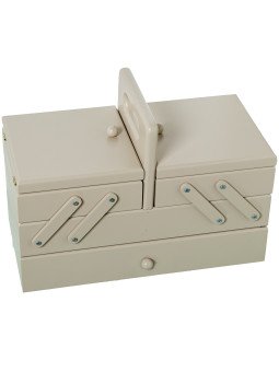 Costurero de Madera Dm Color Topo C/cajon