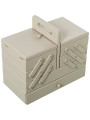Costurero de Madera Dm Color Topo C/cajon