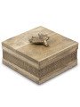 Caja Madera/metal Dorado