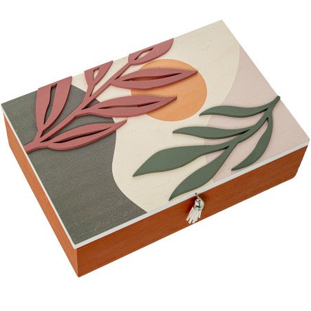 Caja Madera Decorada