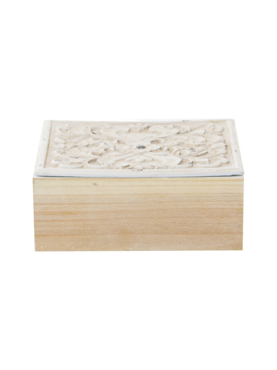Set 2 Cajas Madera Caladas