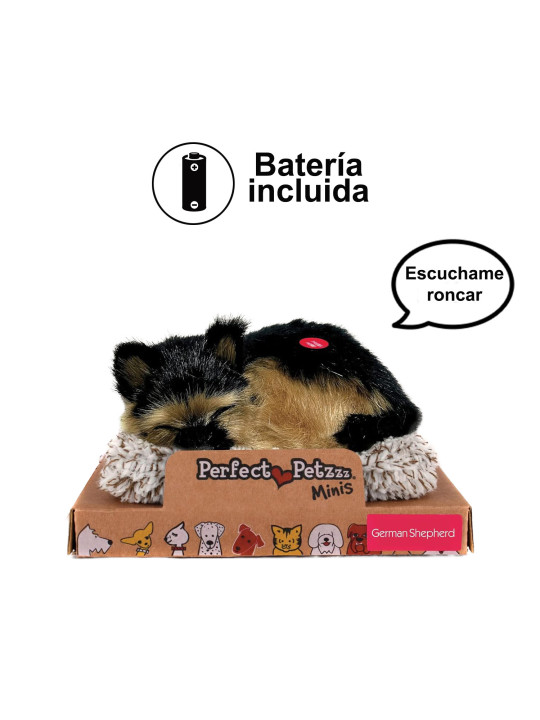 Peluche C/sonido German Shepherd Mini