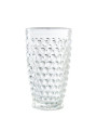 Vaso Alto Cristal Transparente 400ml Deco. Esferas