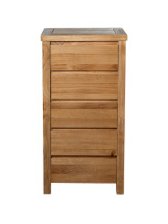 Sifonier Madera Natural 5 Cajones Pino de Nueva Zelanda