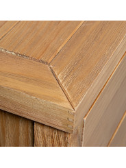 Sifonier Madera Natural 5 Cajones Pino de Nueva Zelanda