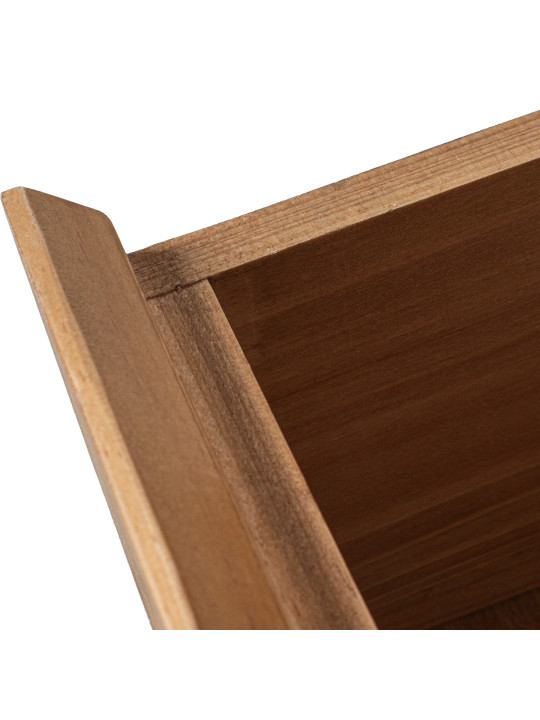 Cómoda Madera Natural 3 Cajones Pino de Nueva Zelanda