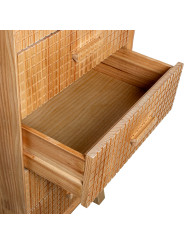 Sifonier Madera Natural 5 Cajones Pino de Nueva Zelanda