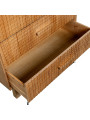Cómoda Madera Natural 3 Cajones Pino de Nueva Zelanda