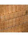 Cómoda Madera Natural 3 Cajones Pino de Nueva Zelanda