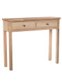 Mesa de Entrada Madera Natural Dm+paulownia