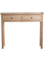 Mesa de Entrada Madera Natural Dm+paulownia