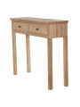 Mesa de Entrada Madera Natural Dm+paulownia