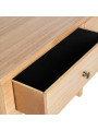 Mesa de Entrada Madera Natural Dm+paulownia