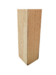 Mesa de Entrada Madera Natural Dm+paulownia