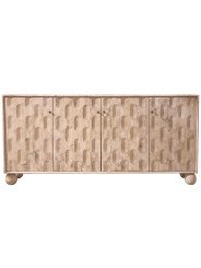 Aparador Madera Mango C/4 Puertas