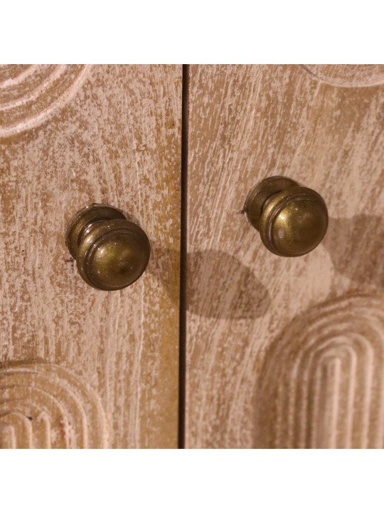 Aparador Madera Mango C/4 Puertas