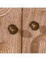 Aparador Madera Mango C/4 Puertas