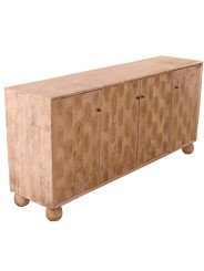 Aparador Madera Mango C/4 Puertas