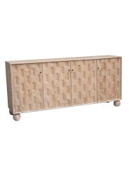 Aparador Madera Mango C/4 Puertas