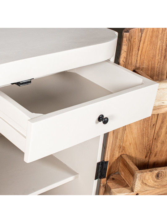 Mueble Botellero Madera Mangoc/2 Puertas