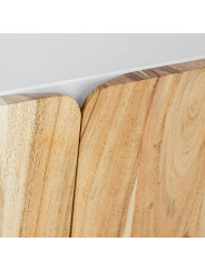 Mueble Botellero Madera Mangoc/2 Puertas