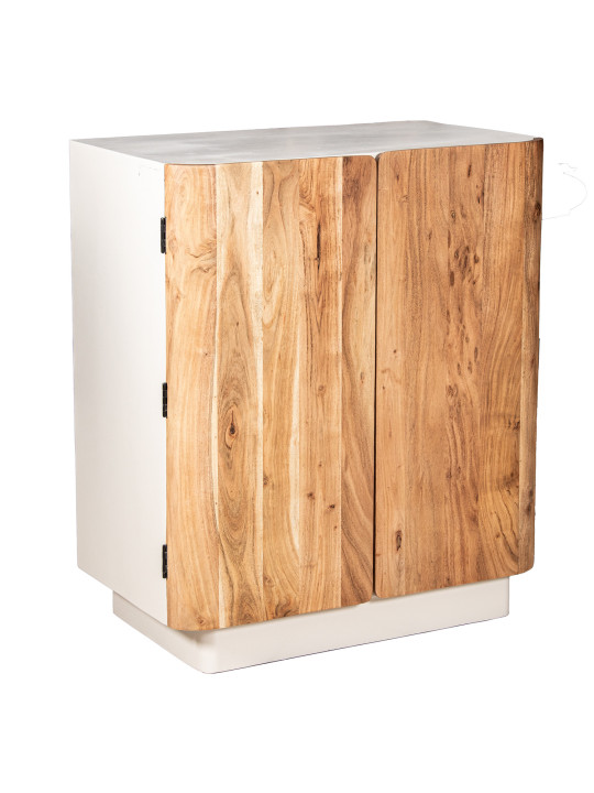 Mueble Botellero Madera Mangoc/2 Puertas