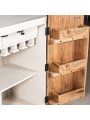 Mueble Botellero Madera Mangoc/2 Puertas