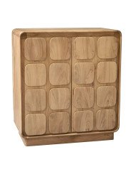 Mueble Bar Madera Mango C/2 Puertas