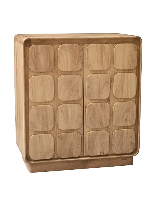 Mueble Bar Madera Mango C/2 Puertas