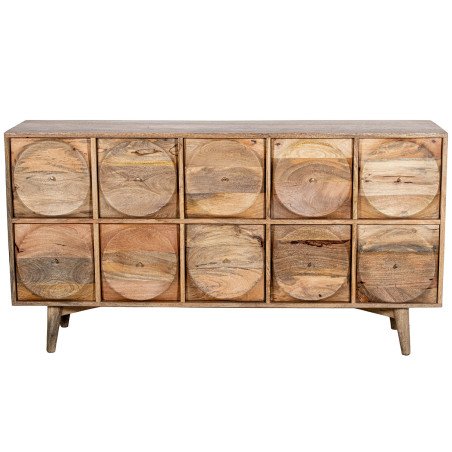 Aparador Madera Mango 10 Cajones