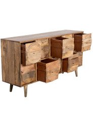 Aparador Madera Mango 10 Cajones