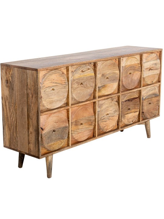 Aparador Madera Mango 10 Cajones