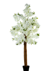 Planta Artificial Cerezo 160 Cm Blanco Cherry 4 Troncos