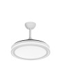 Ventilador Dc Bandido 59w 4aspas 107d 5900lm 3500-4000-6500k Remoto+Reg.intensidad+memoria+temporizador