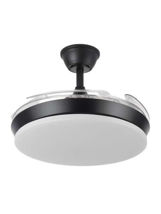 Ventilador Dc Tridente Mini 59w 4aspas Desp.91d 6980lm Reg.intensidad Remoto+temporizador+memoria 3000-4000-6000k