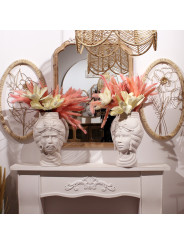 Adorno Pared Metal Flor