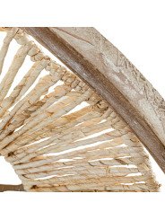 Adorno Pared Madera/metal 61cm Árboles Dorados