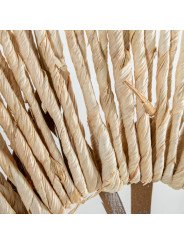 Adorno Pared Madera/metal 61cm Árboles Dorados