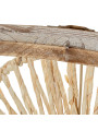Adorno Pared Madera/metal 65x46cm Árboles Dorados