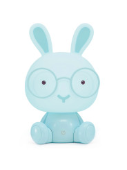 Lámpara Led Sobremesa Conejo Azul, Alimentación Usb