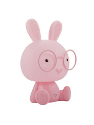 Lámpara Led Sobremesa Conejo Rosa, Alimentación Usb