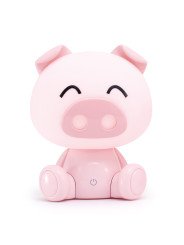 Lámpara Led Sobremesa Cerdito, Alimentación Usb