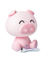 Lámpara Led Sobremesa Cerdito, Alimentación Usb