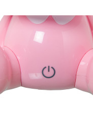 Lámpara Led Sobremesa Perro Rosa, Alimentación Usb