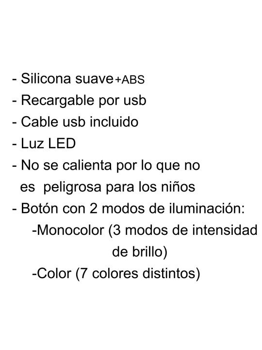 Luz Nocturna Led Unicornio, Alimentación Usb