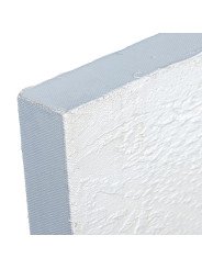 Cuadro Lienzo Marco Madera Natural 120x120cm Abstracto