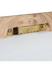 Cuadro Lienzo Natural 80x120cm Flores 40% Pintado a Mano