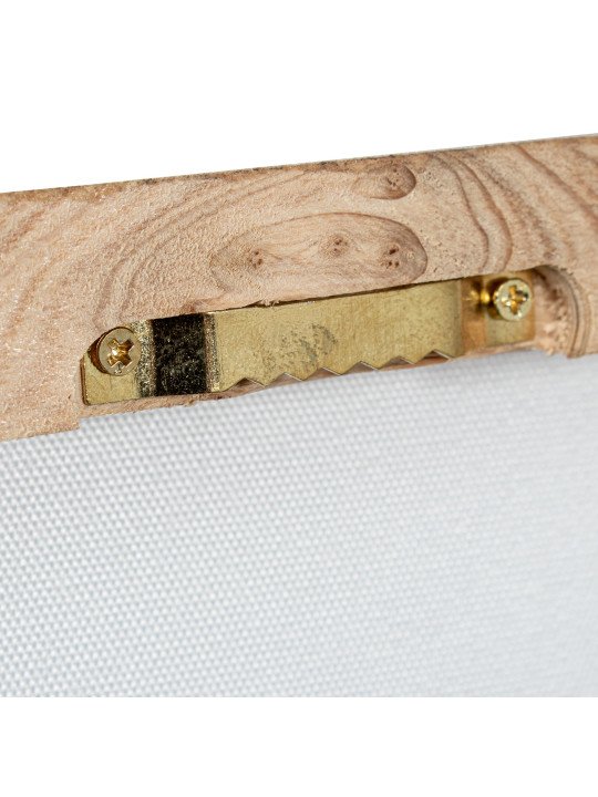 Cuadro Lienzo Natural 80x120cm Flores 40% Pintado a Mano