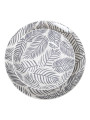 Vajilla 18 Pzs Porcelana Grishojas, Plato Llano:ø27cm