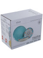 Vajilla 18 Pzs Porcelana Azulhojas, Plato Llano:ø27cm
